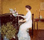 At the Piano by childe hassam